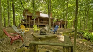 Kabin Keluarga, Beberapa Tempat Tidur, Bebas Asap Rokok | Teras/patio