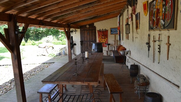 Terrace/patio - Chambre d'hôte La Medievale (Sail-les-Bains)