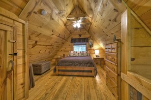 Cabin, 2 Queen Beds, Non Smoking | 2 bedrooms, free WiFi, bed sheets
