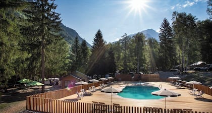 Huttopia Bozel en Vanoise