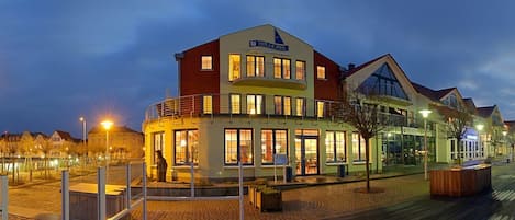 Voorkant van accommodatie