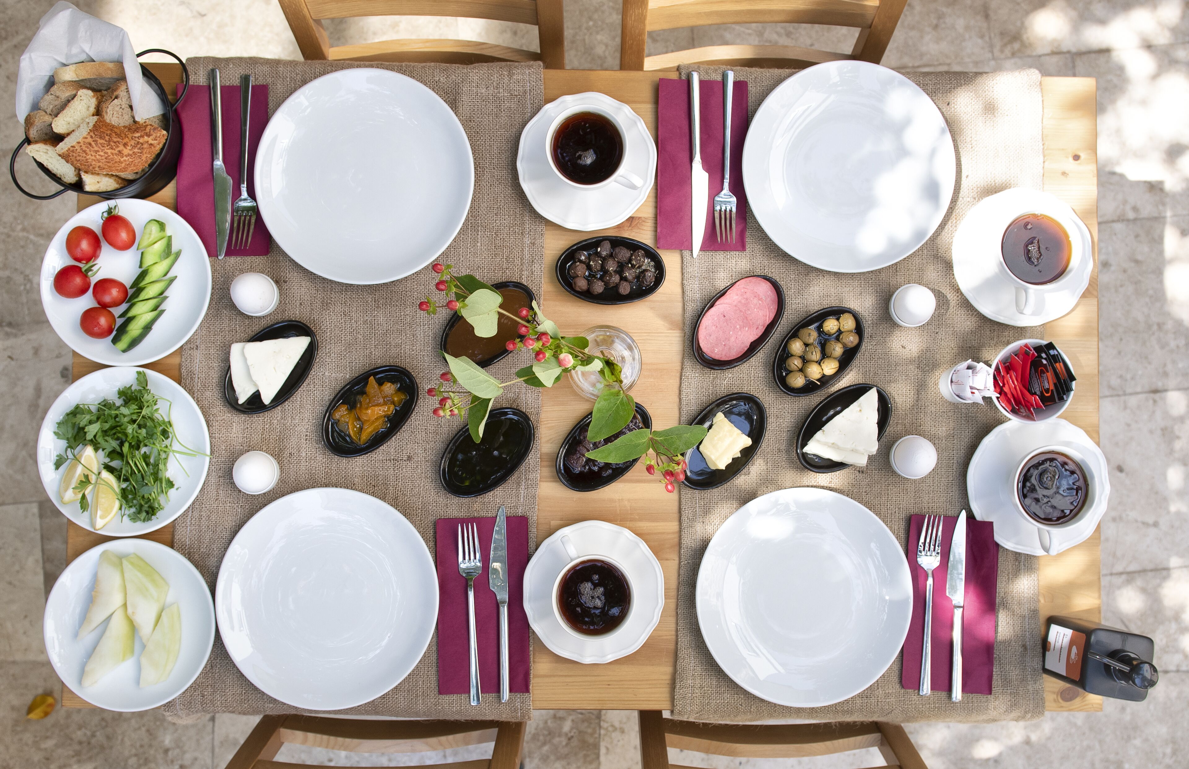 daily to-go breakfast (eur 10 per person)