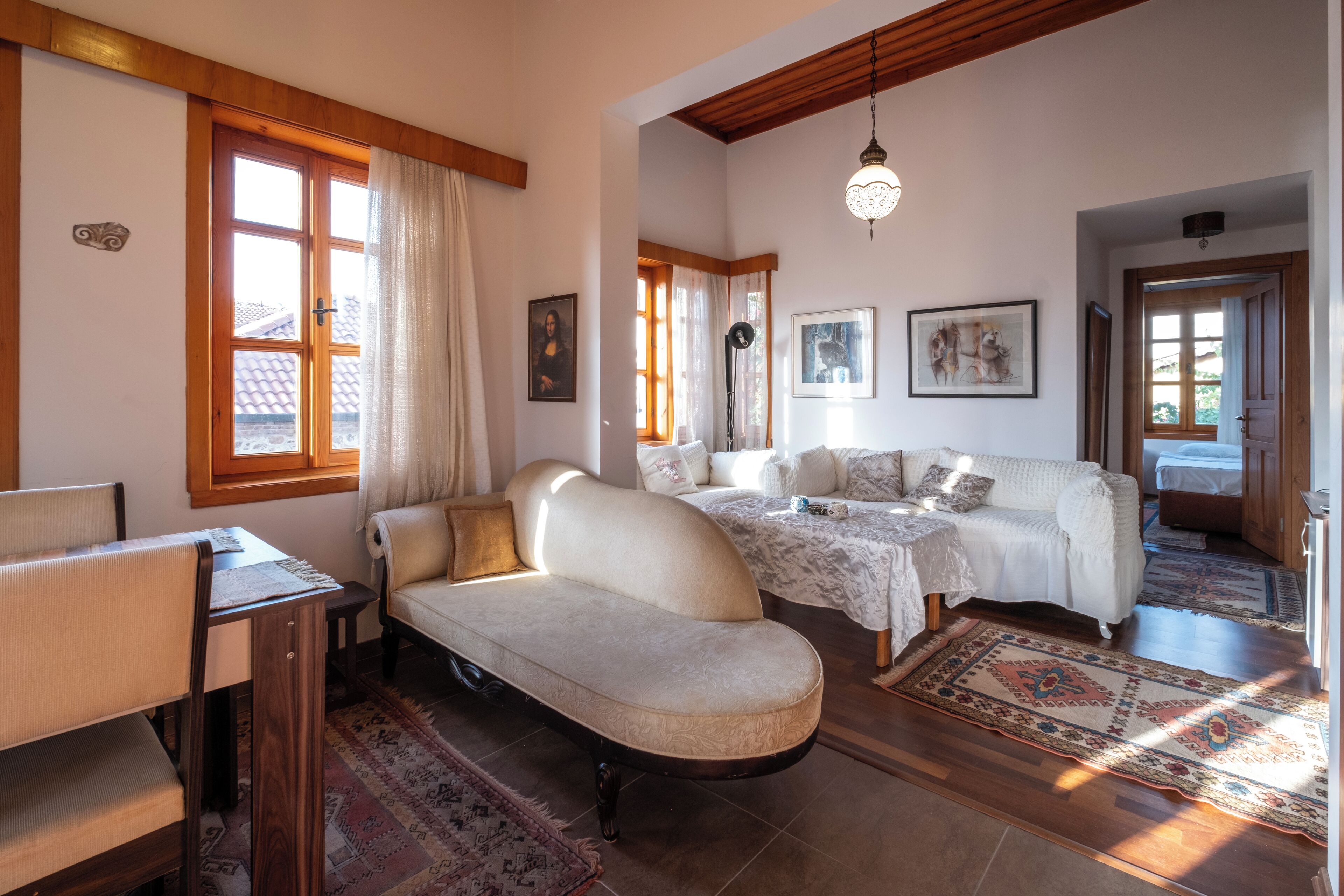 family condo, 2 bedrooms, sea view, courtyard area | living area | 180-inch smart tv with digital channels, tv, netflix