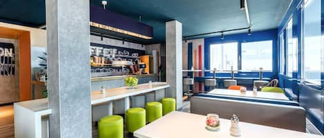 Shower, towels, soap, shampoo