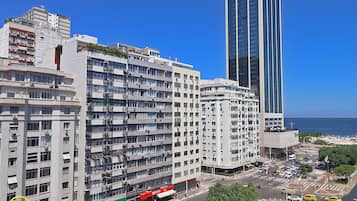 Økonomileilighet, flere senger, ikke-røyk, delvis sjøutsikt | Utsikt fra rommet