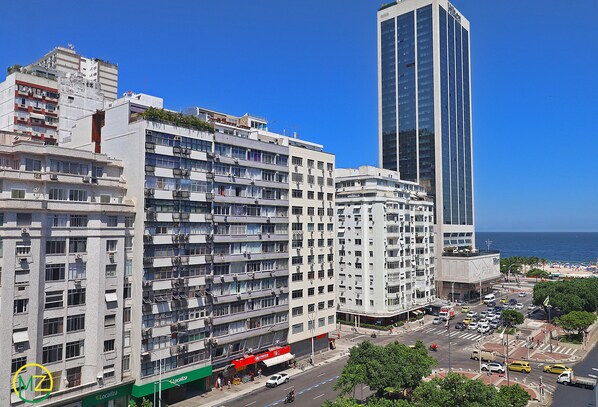 Economy-Apartment, Mehrere Betten, Nichtraucher, eingeschränkter Meerblick | Ausblick vom Zimmer
