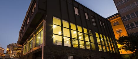 Front of property – evening/night