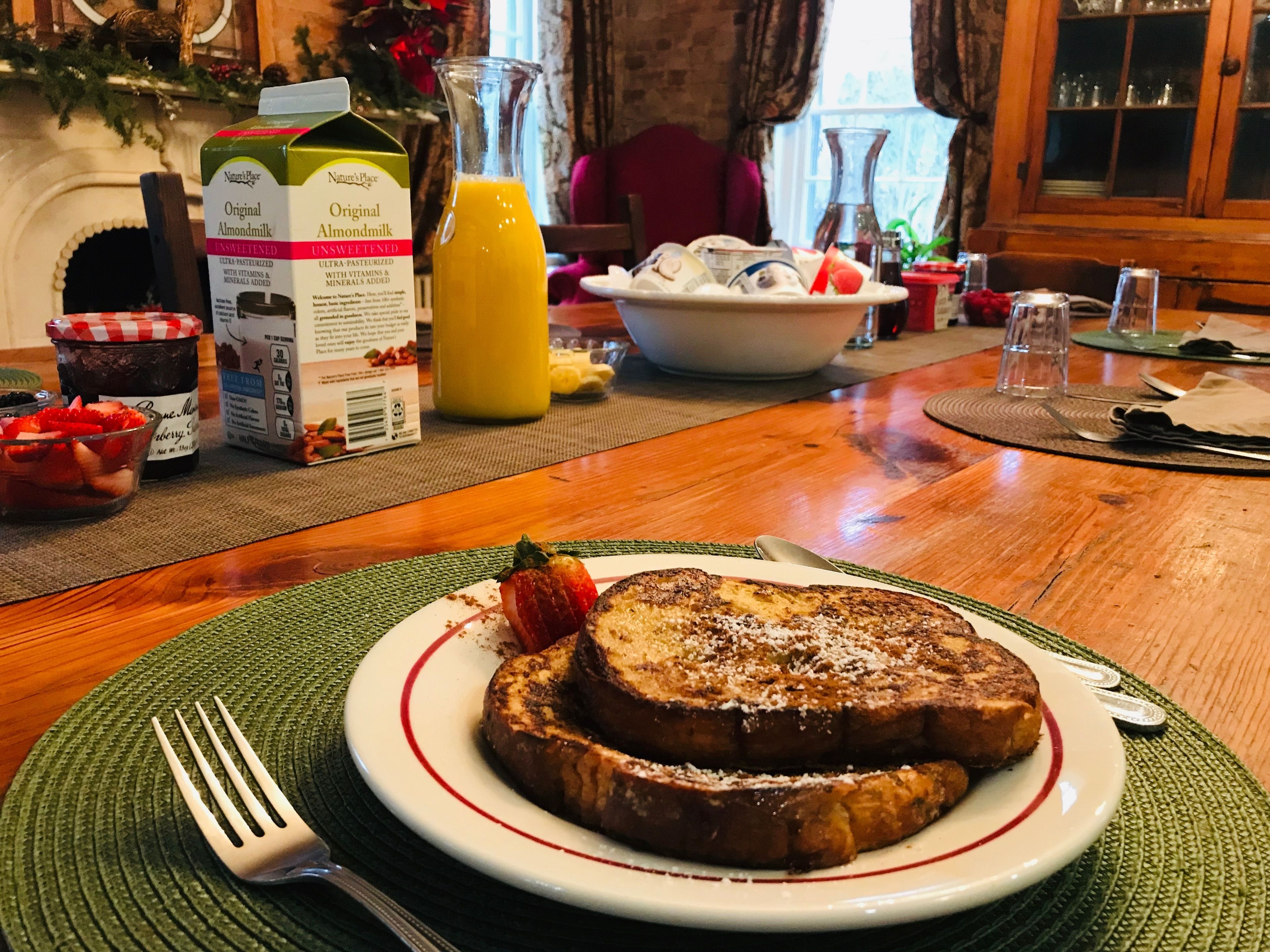 Free daily local cuisine breakfast