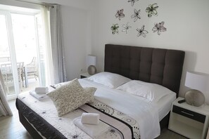 2 bedrooms, iron/ironing board, WiFi, bed sheets - Two bedroom apartment A.6. (Jezera)