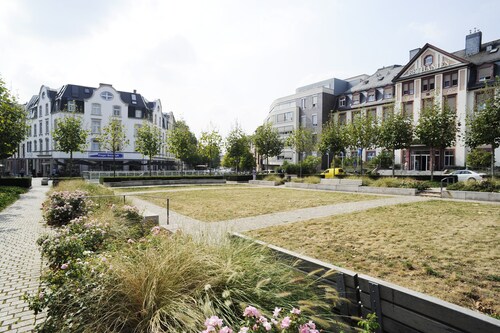 Serviced 2-R-Wohnung m. Vollausstattung mit WLAN, Reinigung, Wäscheservice