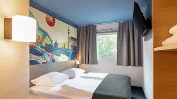 1 Schlafzimmer, Schreibtisch, Verdunkelungsvorhänge