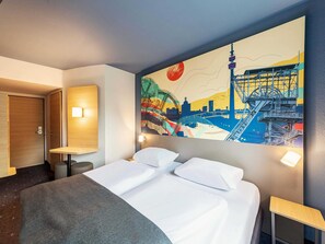Double Room | Desk, blackout curtains, soundproofing, free WiFi - B&B HOTEL Dortmund-West (Dortmund)
