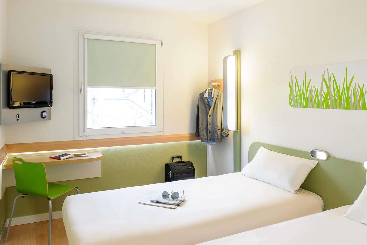 Habitación, 2 camas individuales | Insonorización