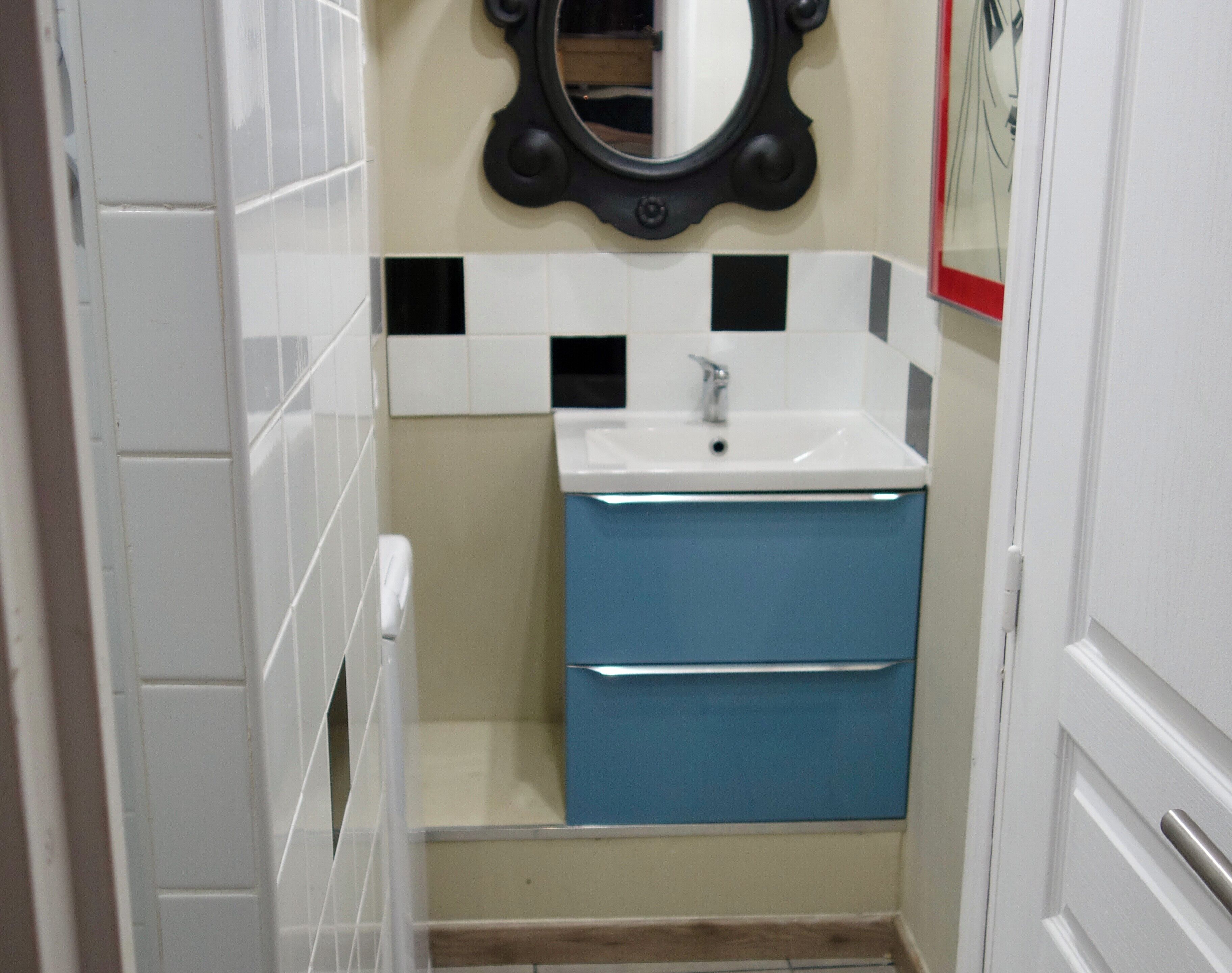 Chuveiro, secador de cabelo