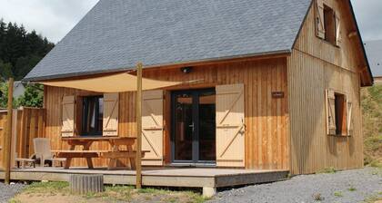 chalet "le pradou" uusi rakennus, ilmainen wifi, lämmitys mukana