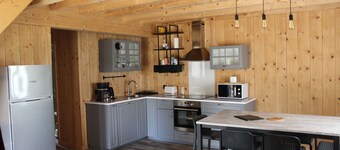 chalet "le pradou" nybyggnation, gratis wifi, uppvÀrmning ingÄr