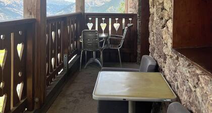7Appart 4 * - Piscina - Sauna - Wifi - 40m² - Super equipado - Descenso de pistas
