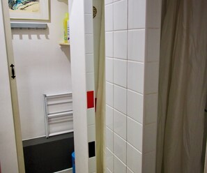 Dusch och hårtork