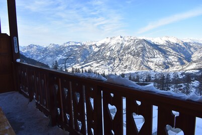 Risoul - Duplex 507 - Pool/Sauna - Great view - Equipped - Foot of slopes
