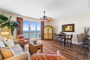 TV - Experience Stunning Beachfront Views Just Steps Away from Pier Park – A Perfect Coastal Escape! (Panama City)