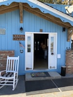 Entrada de la propiedad