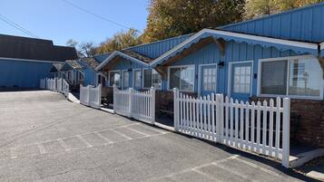 Fassade der Unterkunft