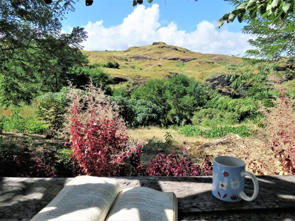Breakfast, lunch, dinner served; local cuisine, garden views 