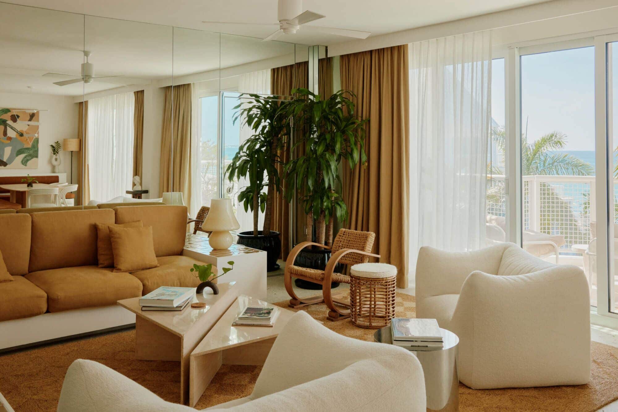 Suite, Multiple Beds | Living area | 55-inch Smart TV with cable channels, TV, Netflix