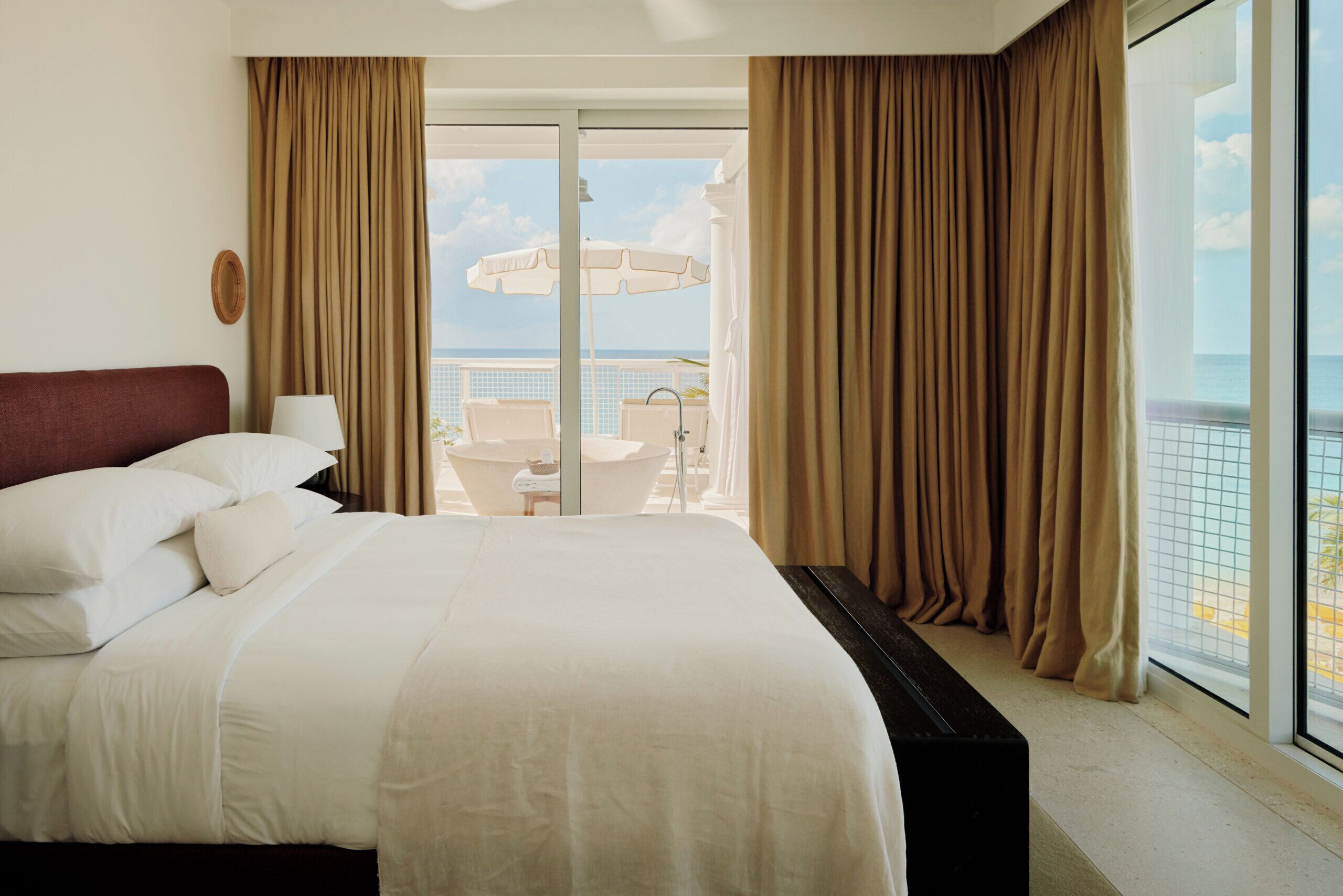 Penthouse, 3 Bedrooms, Beachfront (Suite) | Frette Italian sheets, premium bedding, down comforters, pillowtop beds