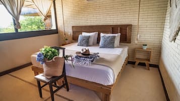 No 10 BIRD NEST VIEW A/C, WI FI | Egyptiske bomuldslagner, premium-sengetøj, pengeskab på værelset