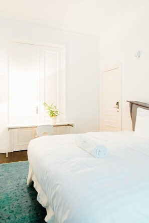 Egyptian cotton sheets, premium bedding, down duvets