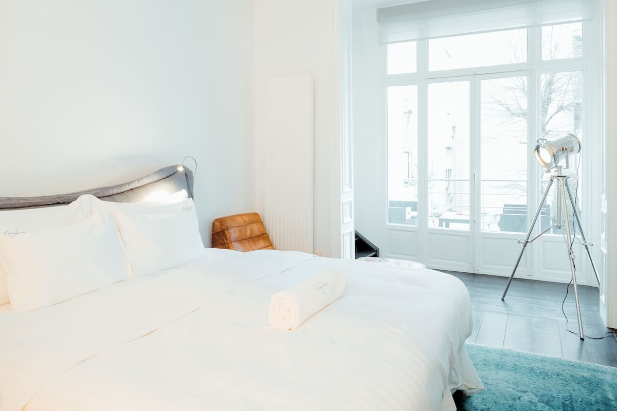 Appartement, 1 trÚs grand lit, non-fumeur, vue ville | Cuisine privée