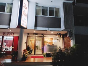 Entrada de la propiedad