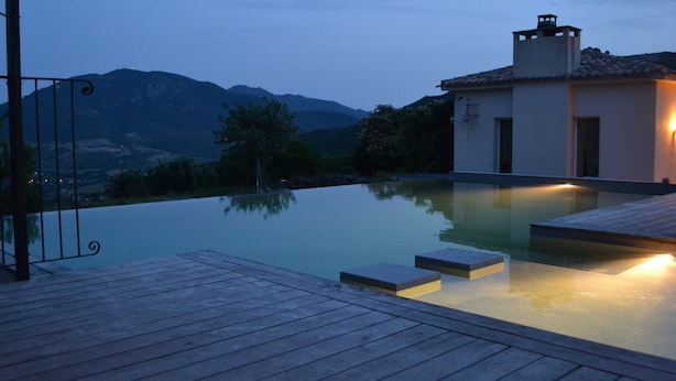 Pool - Architect house (Alata)