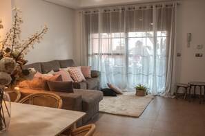 Smart TV - Apartment La Invencible Terreros in 1st line of beach (San Juan de los Terreros)