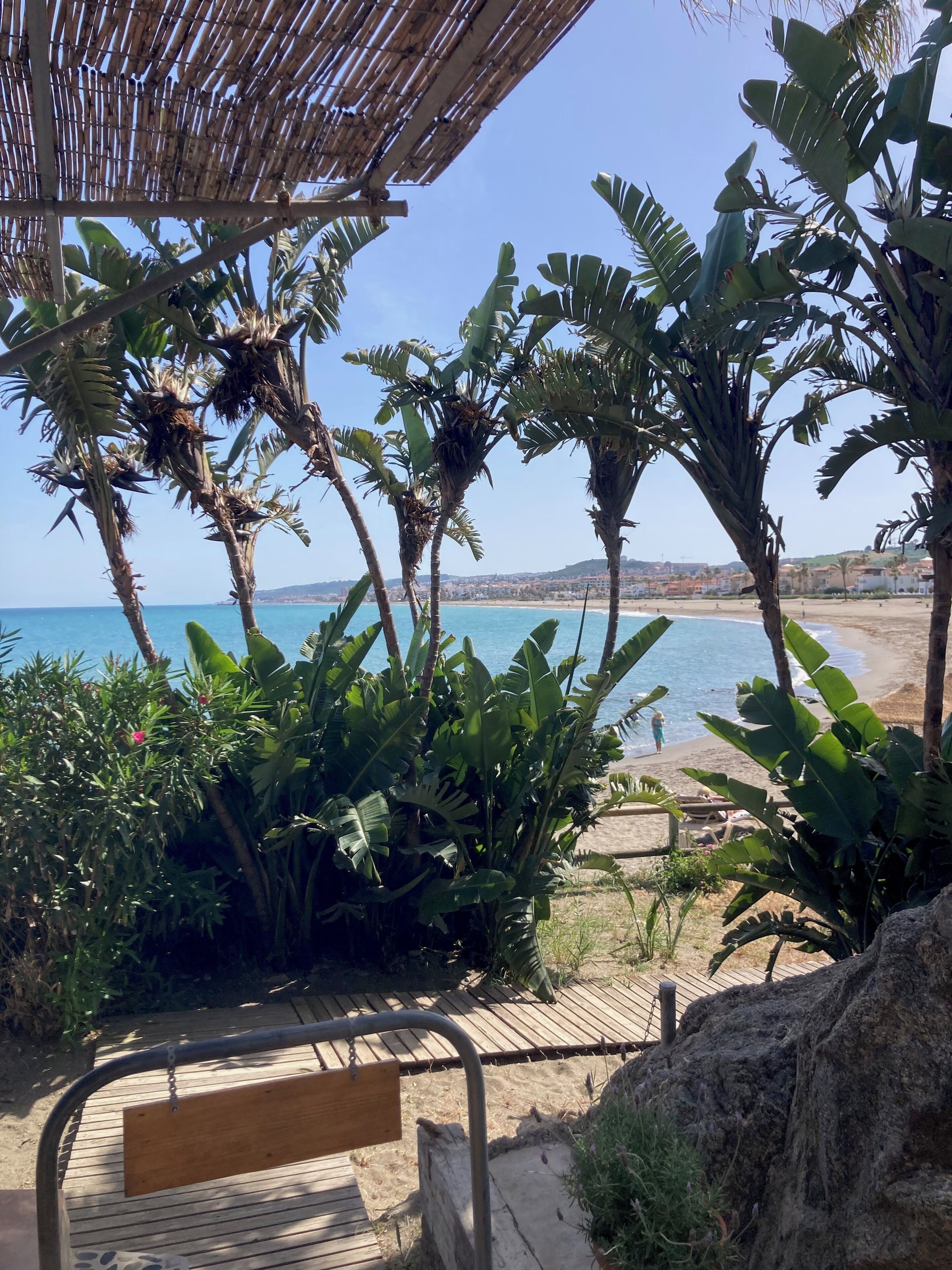 Beach nearby, beach towels
