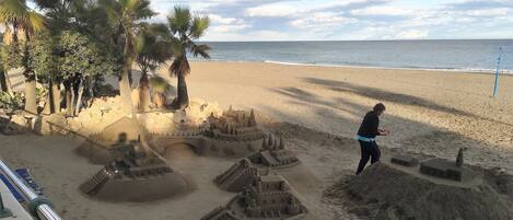 Plage à proximité, serviettes de plage