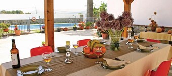 villa med privat basseng