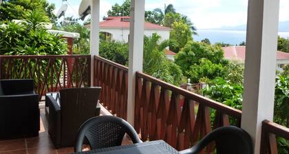 Spacious sea view loft, up to 6 people. Dampierre, Gosier