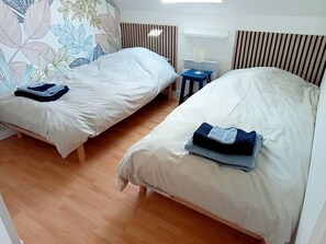 2 chambres, fer et planche Ă repasser, lit parapluie, Wi-Fi gratuit