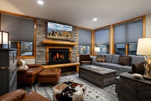 Fireplace - Tamarack Townhomes - 25 (Snowmass Village)