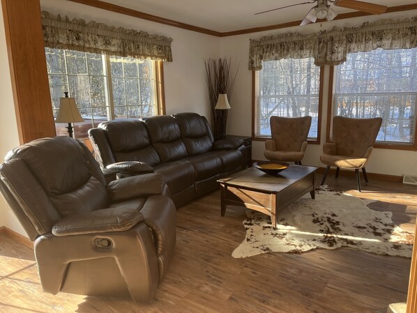 TV connectée, cheminée