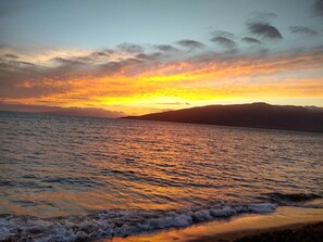 ビーチ、サンラウンジャー、ビーチタオル