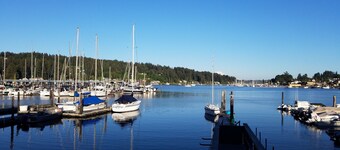 "La porte rouge" à 1 mile du centre ville. 1 chambre Propre entrée. Bain complet / cuisine