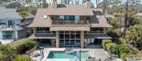 Außenpool, beheizter Pool