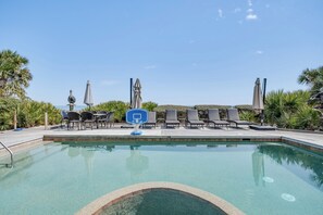 Außenpool, beheizter Pool