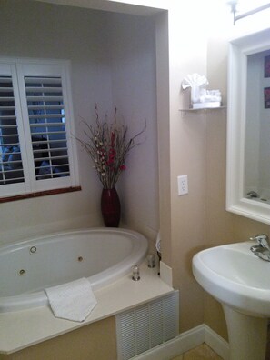 Hair dryer, towels, soap, shampoo - 1 BR Steps from Amazing POOL! (Port St. Lucie)