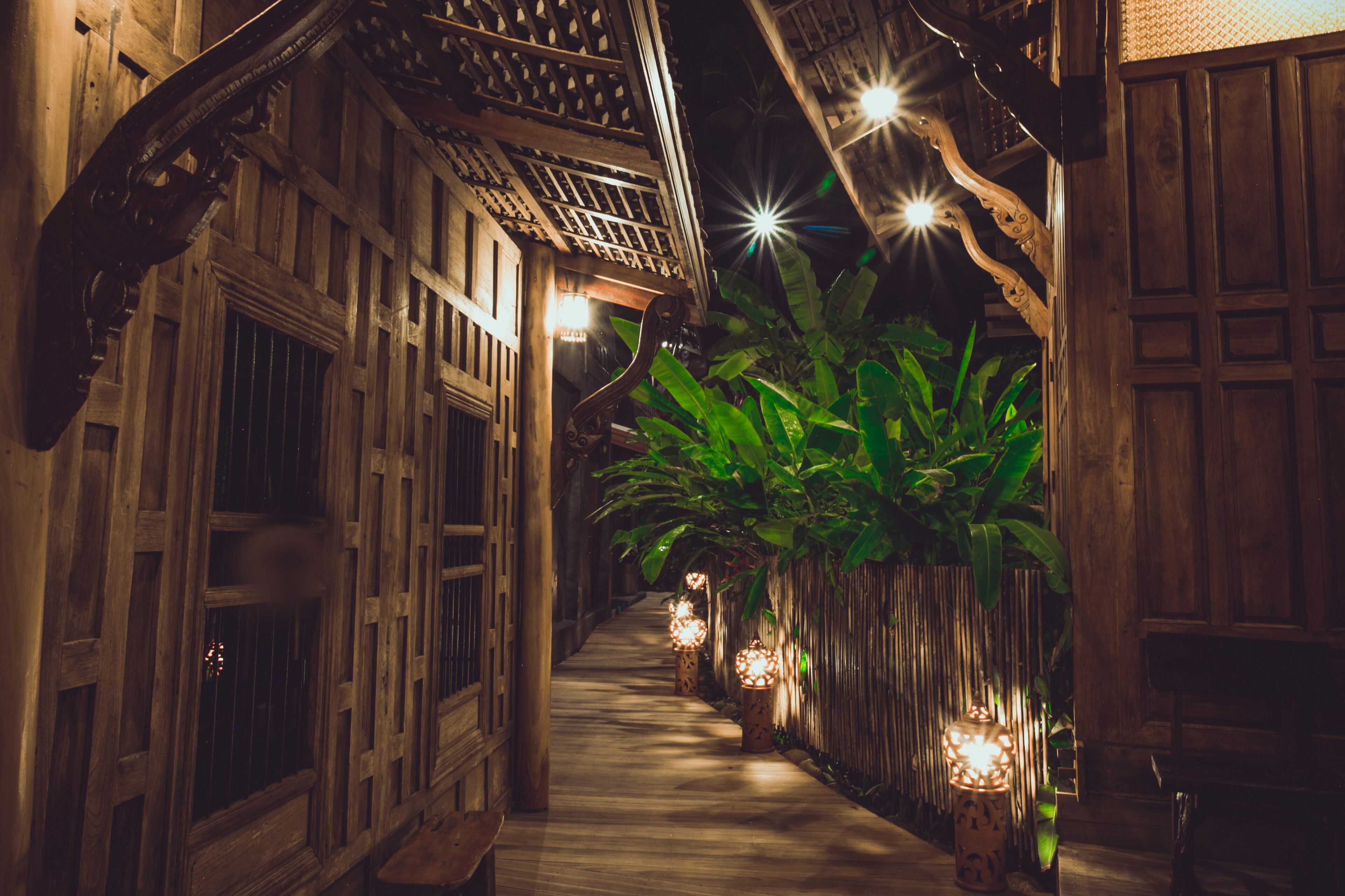 Family Double and Single Bed | 露台/庭院