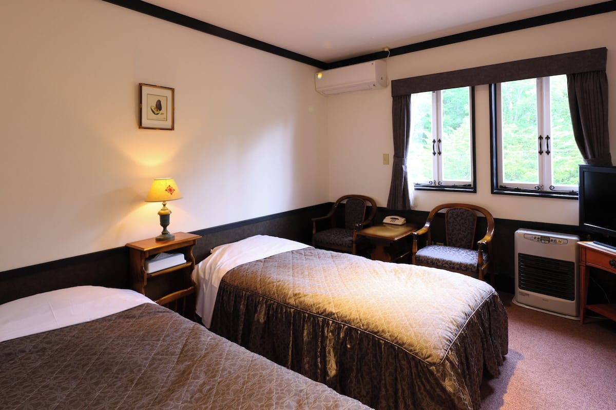 Economy Twin kamer | 1 slaapkamer, luxe beddengoed, donzen dekbedden