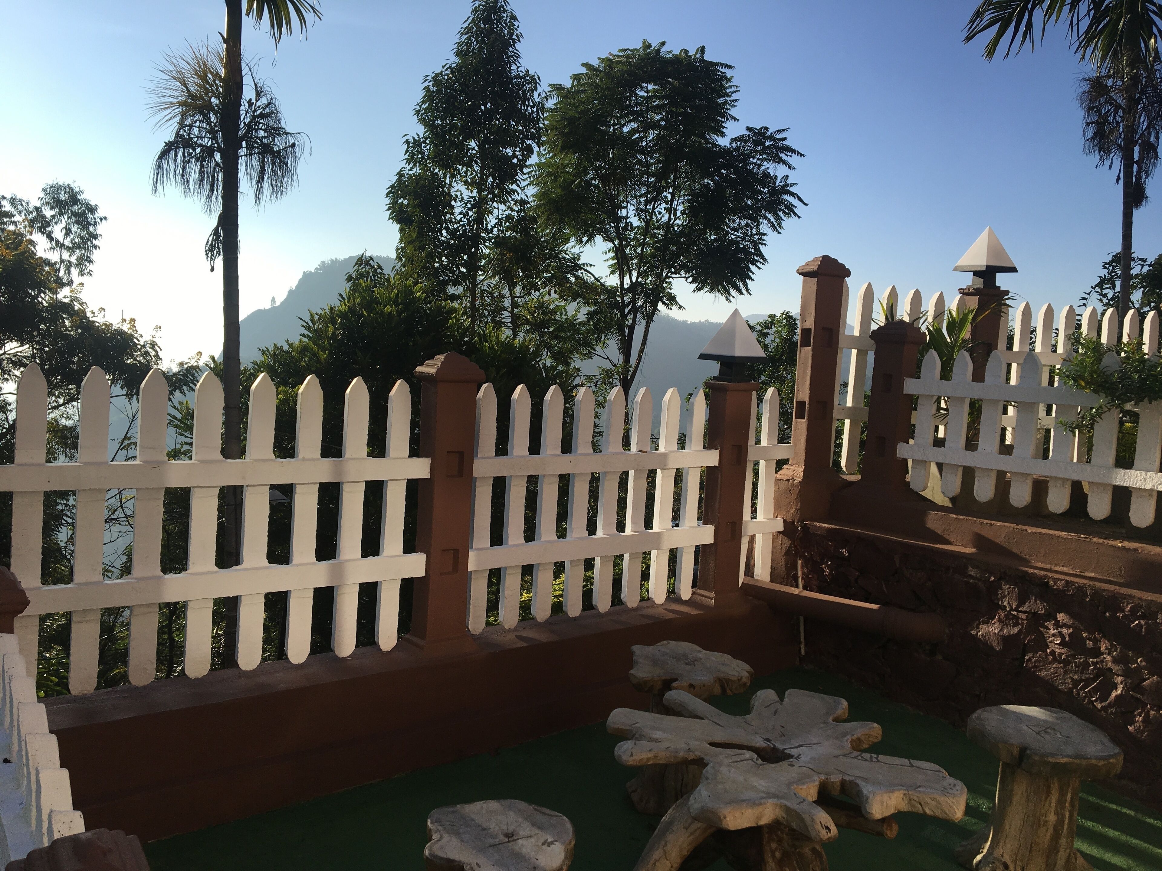 디럭스룸, 더블침대 2개 | 테라스/파티오